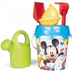 Smėlio žaislų rinkinys su kibirėliu ir laistytuvu Smoby Mickey Mouse